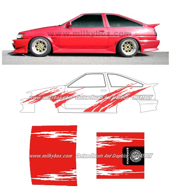 バイナル　AE86